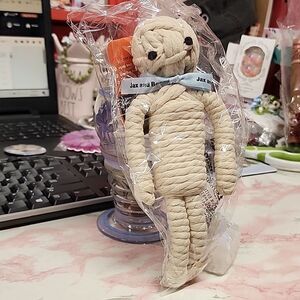 Mummy Halloween Dog CHEW TOY NIP